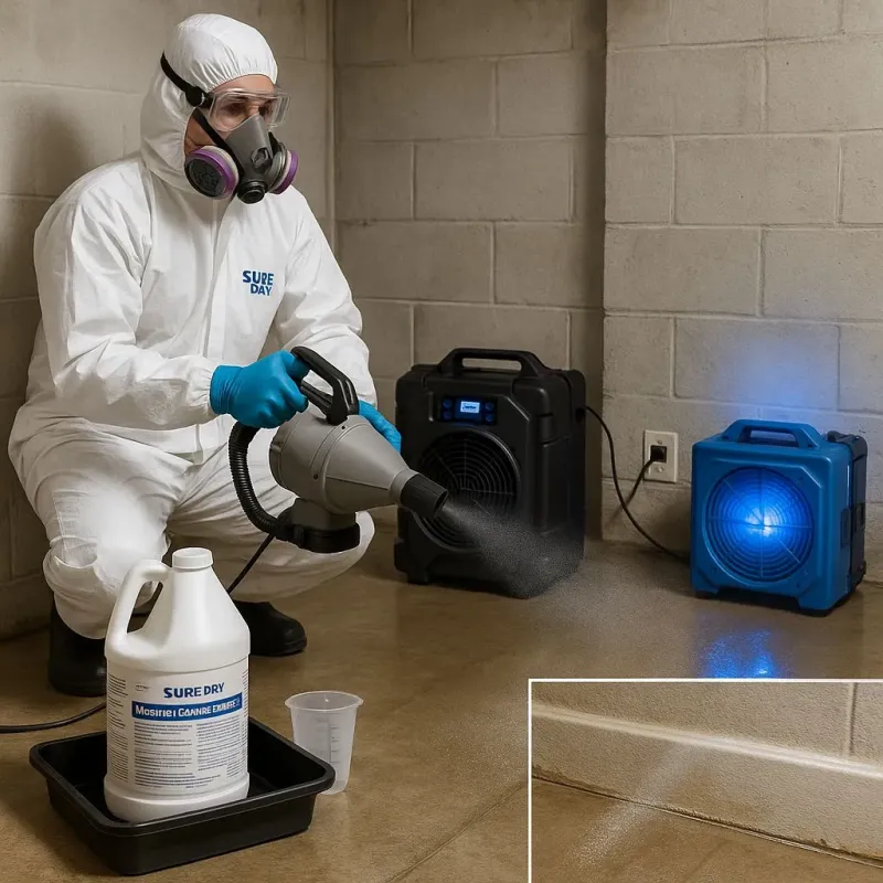 Sanitization and Odor Removal process in Granger, IN